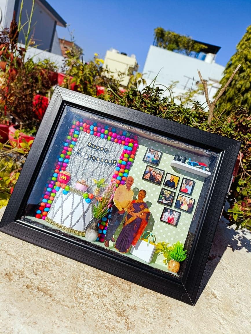 Personalized Miniature Frame Gift Ek Uphar